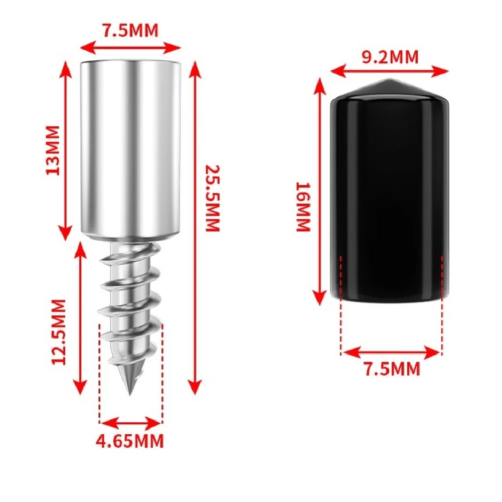 Screw Black cover