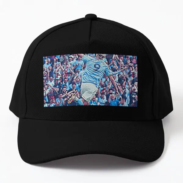 Бейсболка Erling Haaland Мужская, однотонная Кепка От Солнца, повседневная, для улицы, Черная