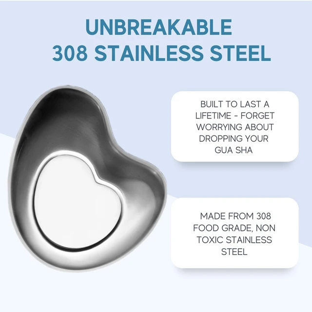 혁신적인 스테인레스 스틸 과샤 스크래핑 도구로 피부 건강 개선