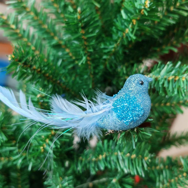 Feather Ornaments Christmas Tree  Christmas Tree Decoration White - White  Star - Aliexpress