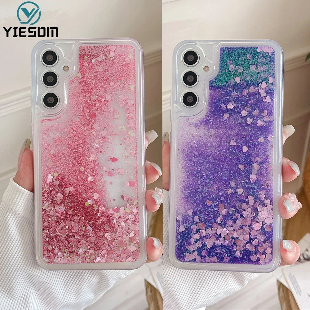 Sparkling Glitter Silicone Phone Case - Shimmering Protective Cover