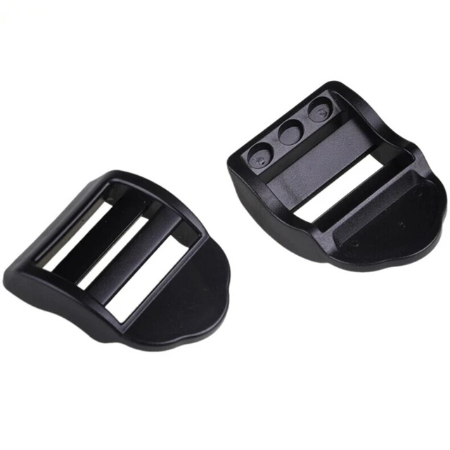 Backpack buckle replacement 10 Pcs Plastic Ladder Slider Adjustable Lock  Buckles Luggage Backpack Buckles