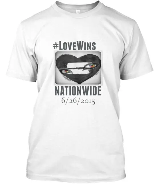 # LoveWins по всей стране ~ стандартная цветная футболка, сделанная в США, размеры от S до 5xl, высокое качество, 100% хлопок, короткий рукав