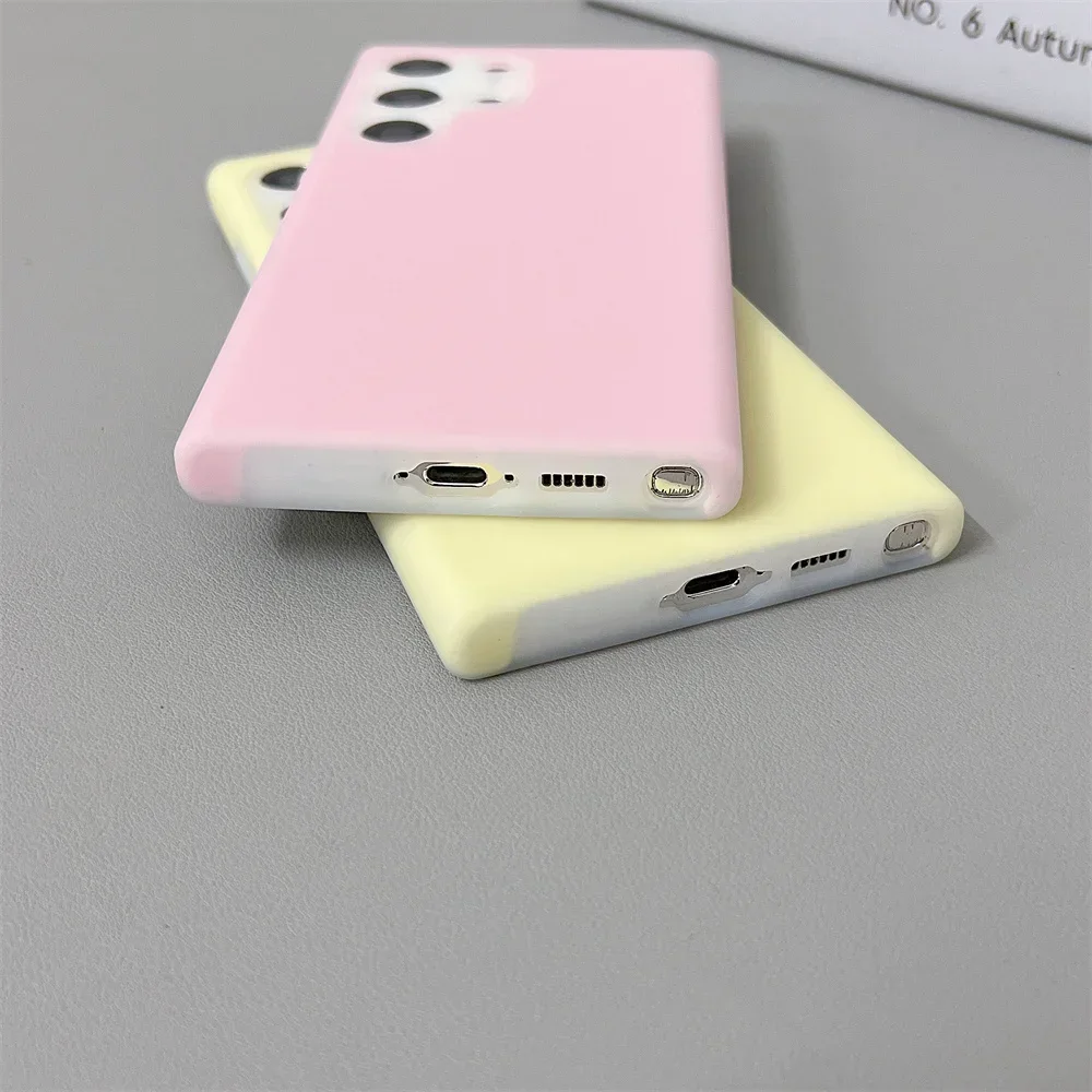Luxury Silica Gel Jelly Liquid Silicone Anti-Fall Clear Hard Case