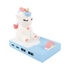 USB HUB Hub Splitter, USB C Port Cartoon Cute Stand HUB, Suitable, For mobile phones, tablets, laptops, desktops, projectors 6