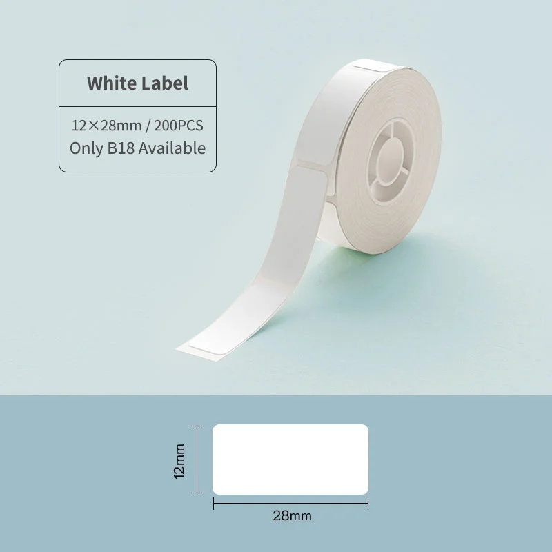 12X28 White Label