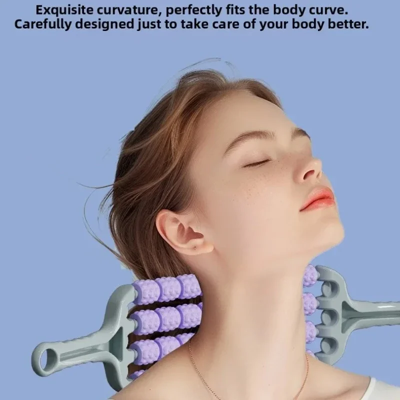 Portable Roller Massage Stick Manual Massage Tool Children's Muscle Roller Yoga Fitness Comfortable Massage Stick, Outdoor Gym