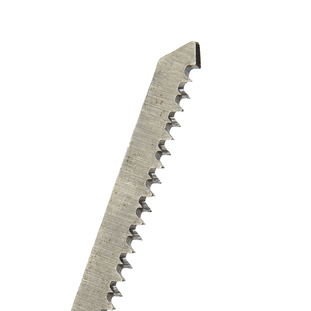 

10PCS T101AO 3inch T-Shank Clean Curved Cutting Jig Saw Cutters HCS For Cutting Plastic Particle Board Tool Accessories