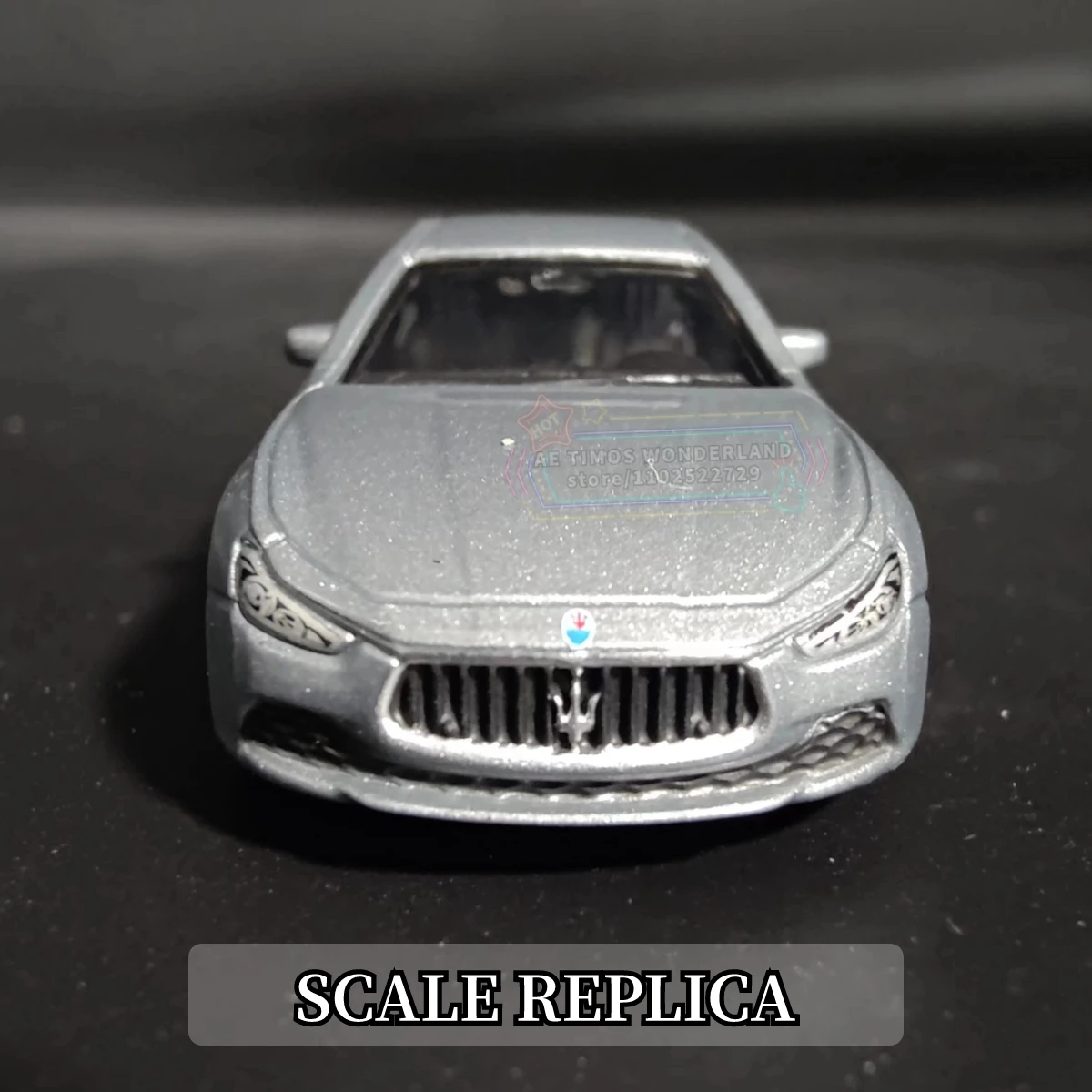 Scale 1/64 Maserati Ghibli Replica Mini Sport Car Model Metal