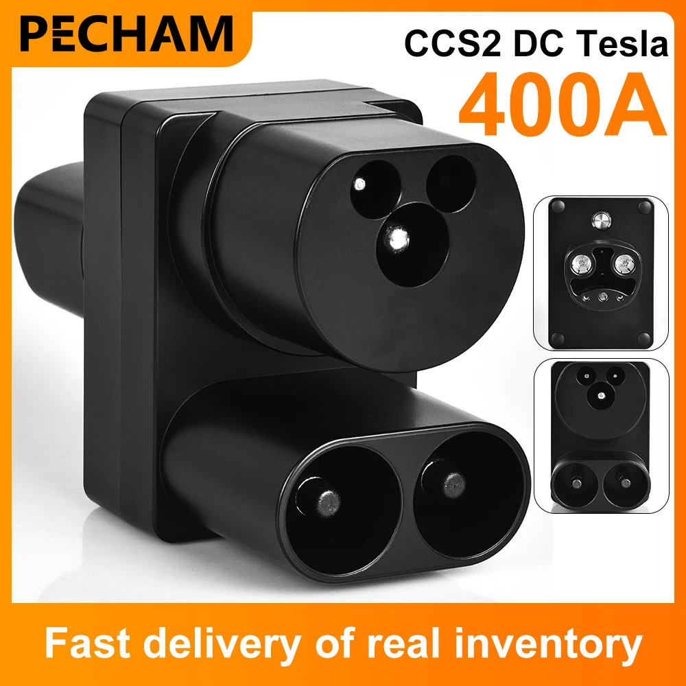 CCS2toTeslaEVChargerAdapter400A1000VElectricVehicleDC