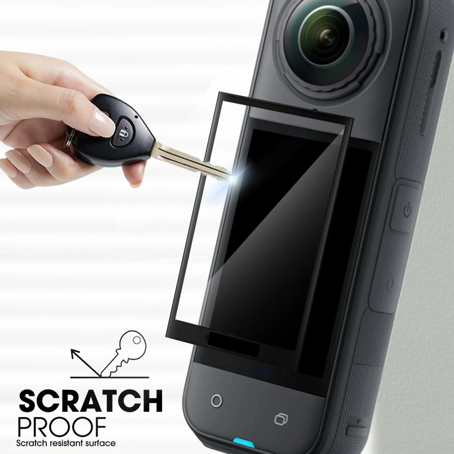 1-5Pcs 3D Curved Screen Protector For Insta360 One X5 Display Screen Anti-Scratch Protective Film For Insta360 X5 Accessories