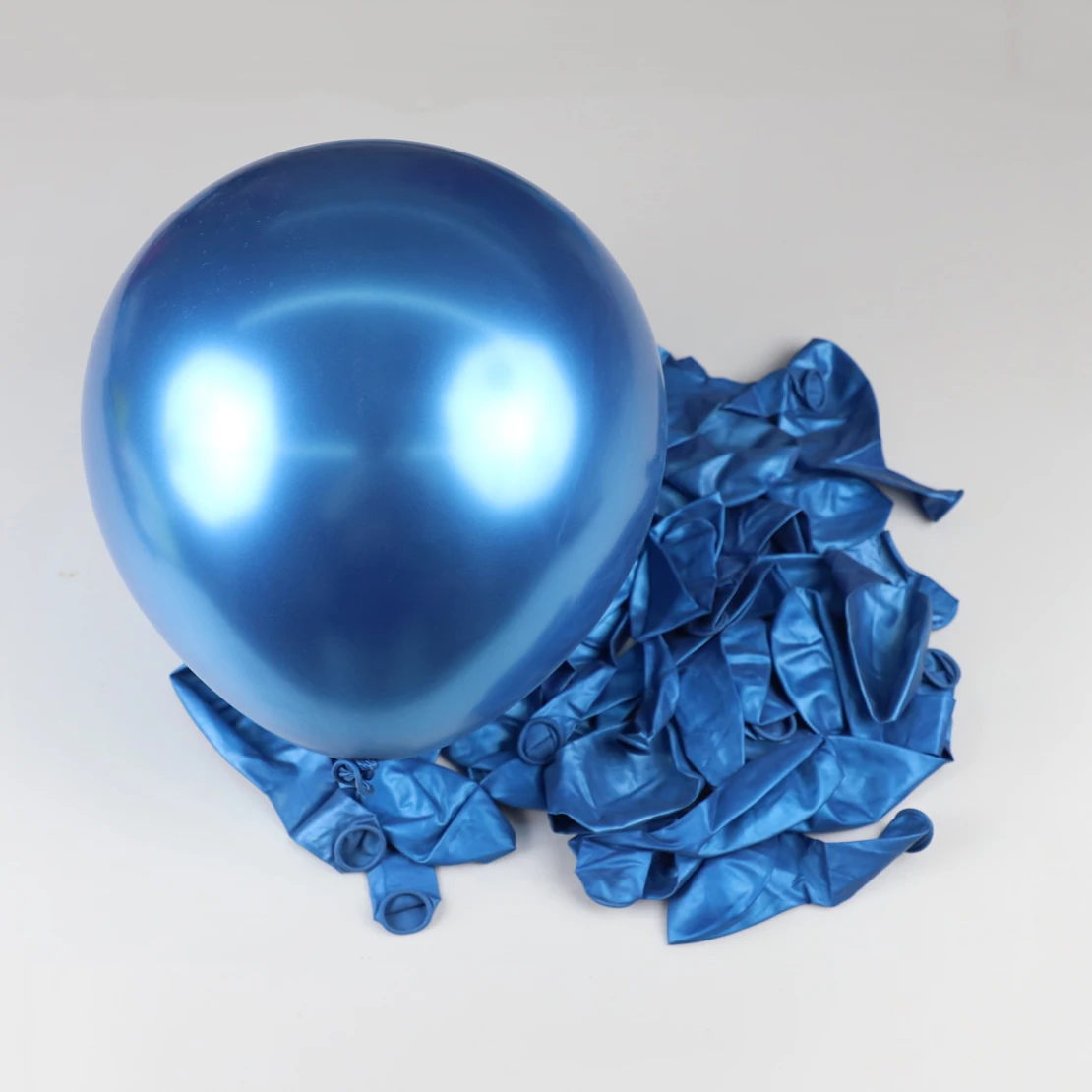 Elegant Dusty Blue Balloons for Birthday and Baby Shower Decor