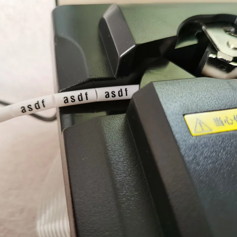 Tubo do Pvc Luva do Pvc para a Máquina de Escrever do Tubo da Tinta Máquina da Marcação do Fio Impressora da Identificação do Cabo Máquina de Rotulação Eletrônica - Imagem 2