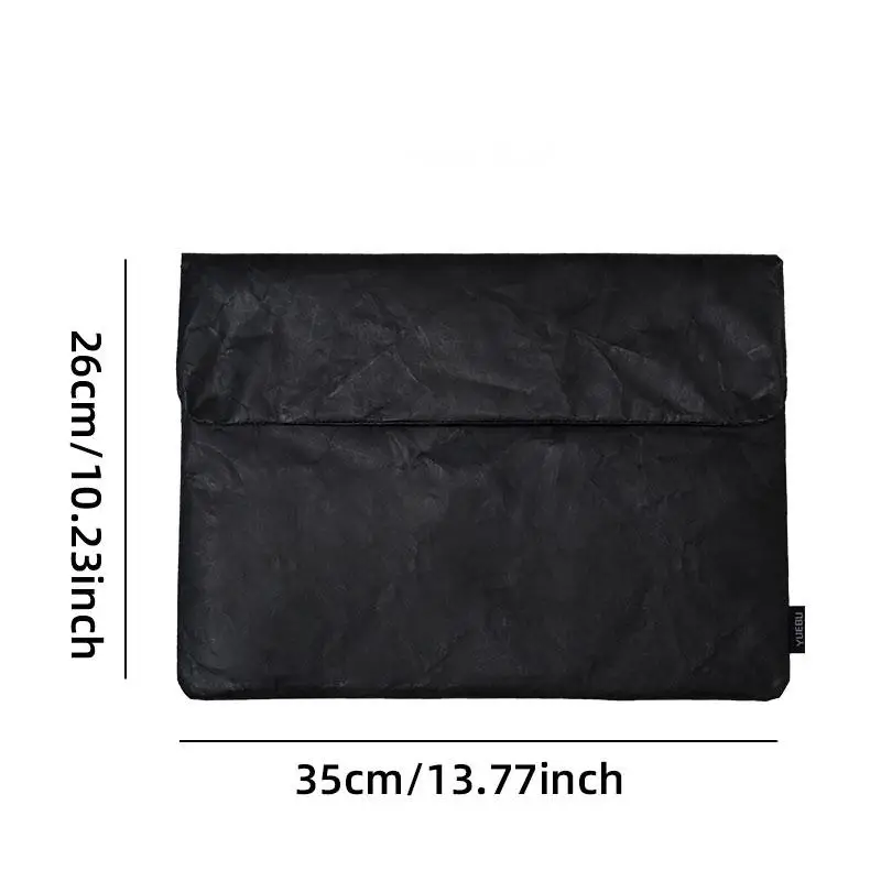Custodia Per Tablet In Fibra Di Carta Vintage – Impermeabile E Antishock – Per IPad, Galaxy Tab, Surface, Kindle (9-11 Pollici) - 2
