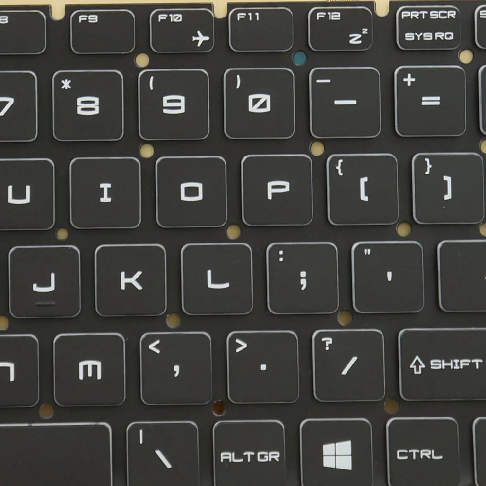 Msi-teclado Eua Reino Unido Russo Turco Árabe Coreano Canadense Canadense Rgb Gs63vr Gs63vr 6rf 7rf Gs72 6qc 6qd 6qe Gt62rd 6re Rgb - Imagem 3
