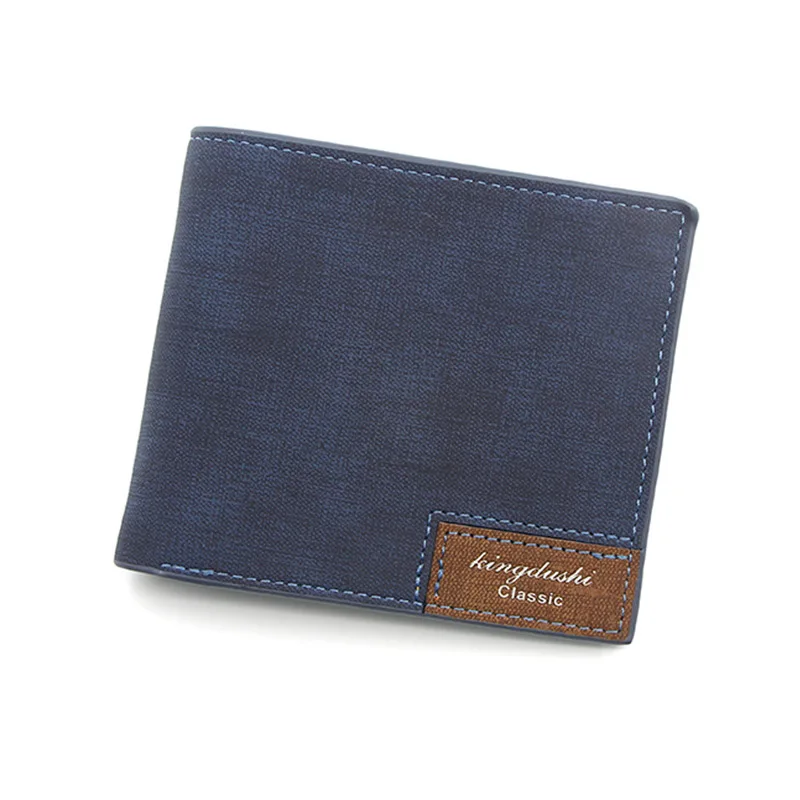Men's Wallets Slim Vintage PU Leather Wallets Thin Men's Wallets Carteira  Masculina Coin Purses Multi-card Wallets кошелек - AliExpress