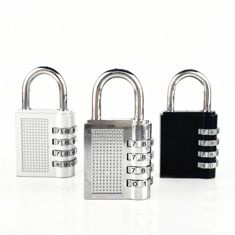 Boutique Password Lock palestra spogliatoio armadietto cassetta degli attrezzi porta del magazzino lucchetto Kirsite per scatola di immagazzinaggio 4.3x1.5x7.9cm nuovo