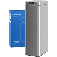 hOmeLabs Automatic Trash Can for Kitchen - Stainless Steel Garbage Can with No Touch Motion Sensor Butterfly Lid 1