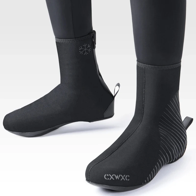 Thermal Cycling Shoe Cover Bike Overshoe Cold Weather for Men Women Waterproof Road Mountain Bicycle Booties Neoprene bicycle shoe covers