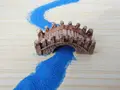 1pc Brown Bridge