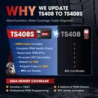 Autel MaxiTPMS TS408S MX-Sensor TPMS Programmer Relearn Tool 2024 OBD Programmming Scanner Upgraded of Autel TS408 TS401 2