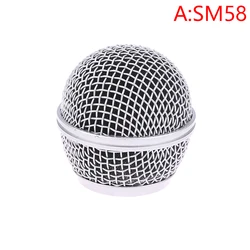Enhanced Microphone Replacement Head Steel Mesh (A)