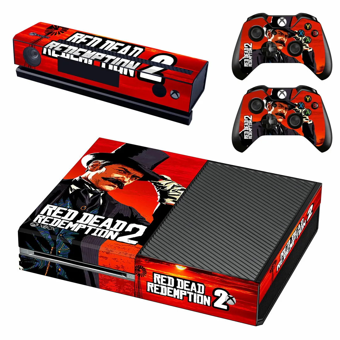 Red Dead Design Per Xbox One Skin Sticker Cover Per Console Xbox One E 2 Controller