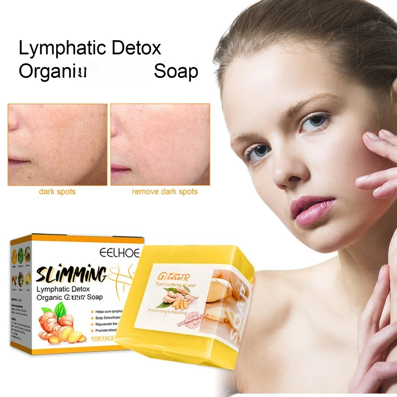 Lymphatic Detox Fat Burning Soap Anti Cellulite Thin Thigh Big belly Weight Loss firming body Skin Deep cleansing Slimming Soap