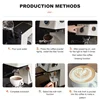 Classic Italian Coffee Machine Espresso Coffee 2 in 1 Espresso and Drip Capsule Fully Automatic Cafetera Espresso Maker 5