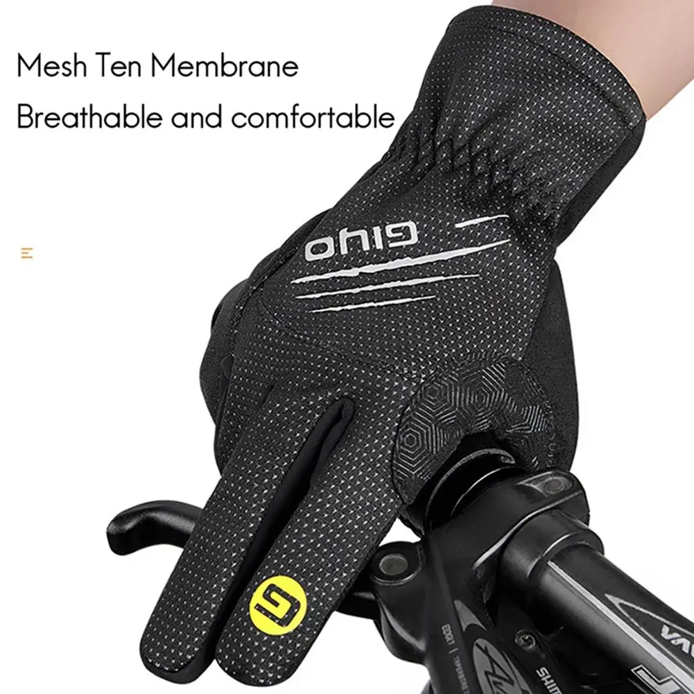 

Outdoors Men's gloves Warm Gloves Winter Waterproof Heated Gloves Snowboard Snow Ski Gloves For Cycling Hiking Running