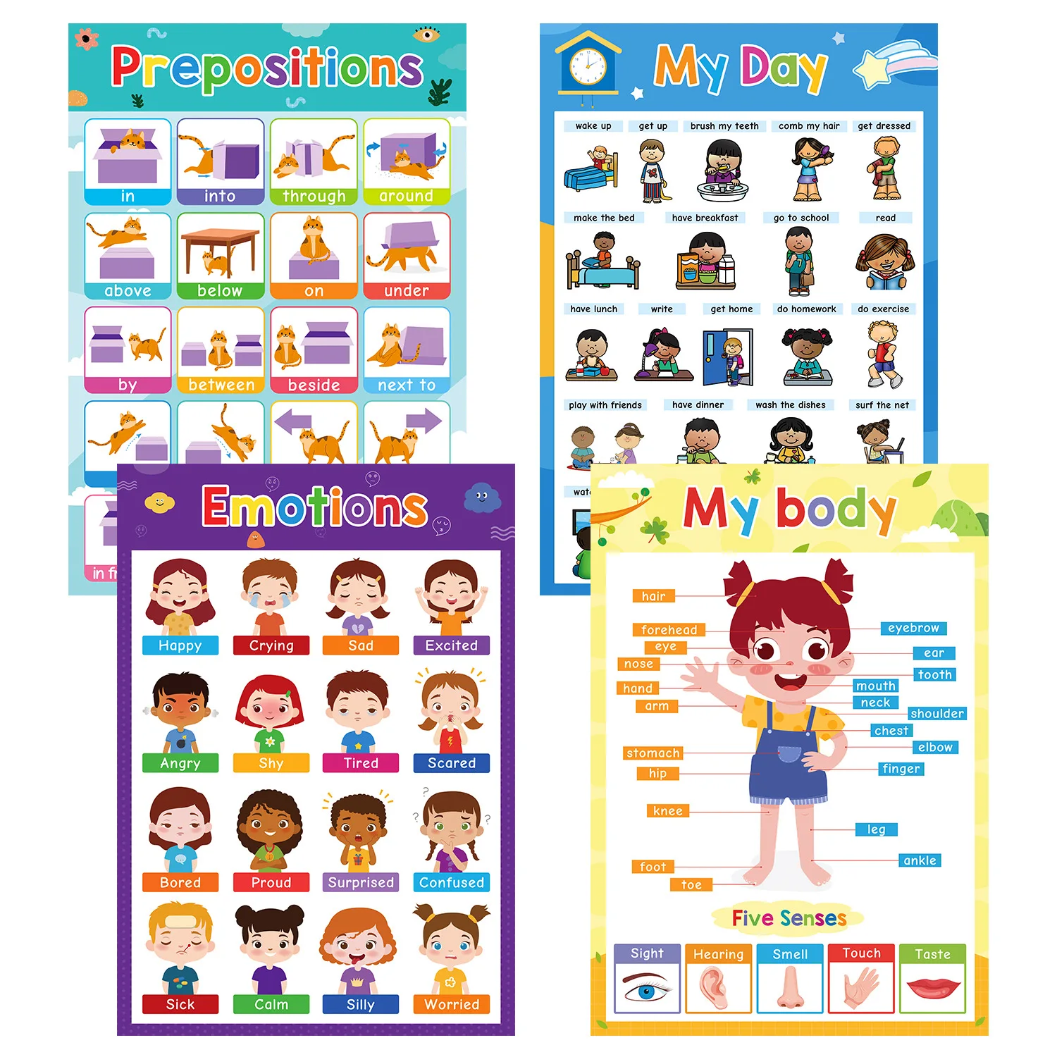 Preschool Learning Posters 2