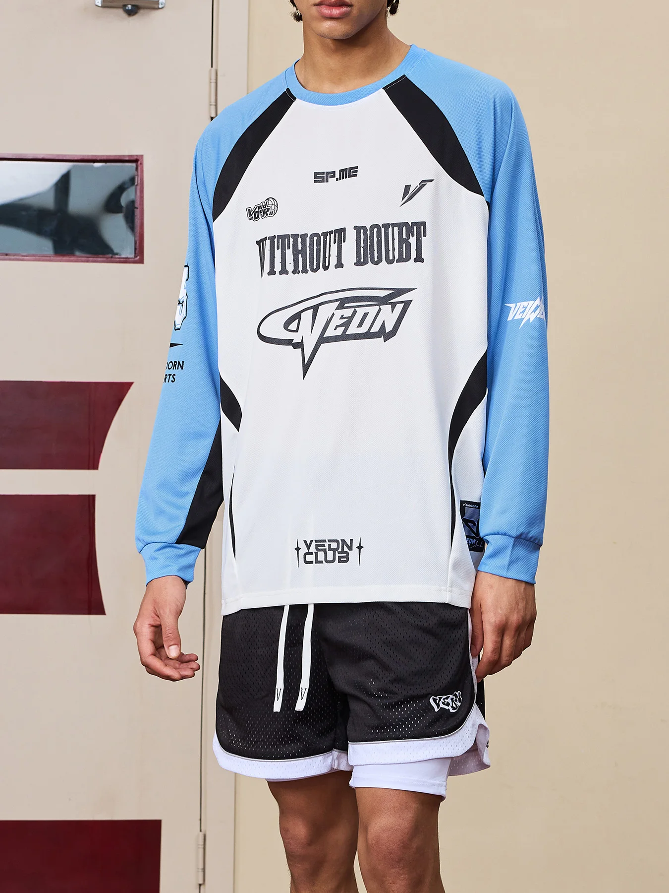 Thin Long Sleeve Sport Basketball Shirt for Men