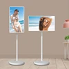 24 Inch Mobile Portable Touch Screen Android LCD TV Mini Smart Screen Display Interactive 4K Smart TV With Stand Battery Power