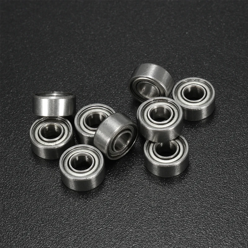 10PCS/Set 684ZZ Ball Bearings 4*9*4mm ABEC-5 684 ZZ Motor Quadcopter Bearing steel Kit 684ZZ Miniature Ball Bearings ball bearings