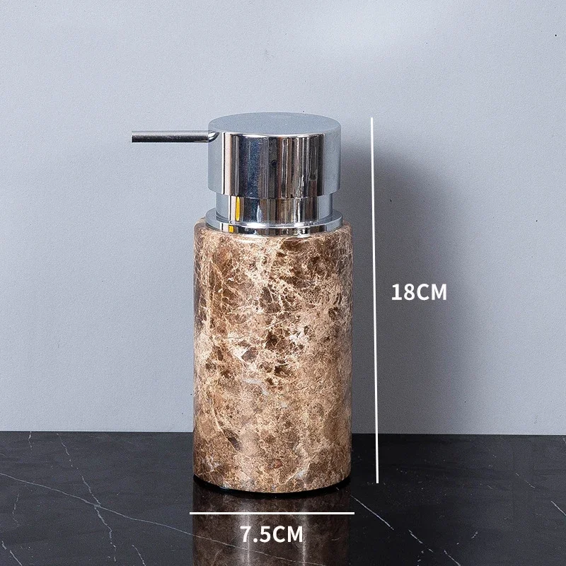 Emperador Dark Marble Bath Set Image 15