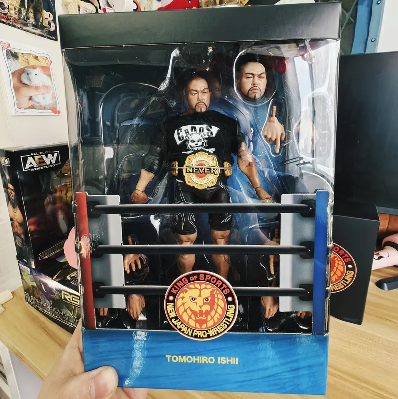Super7 New Japan Pro Wrestling Bushi Hiromu Takahashi Tetsuya