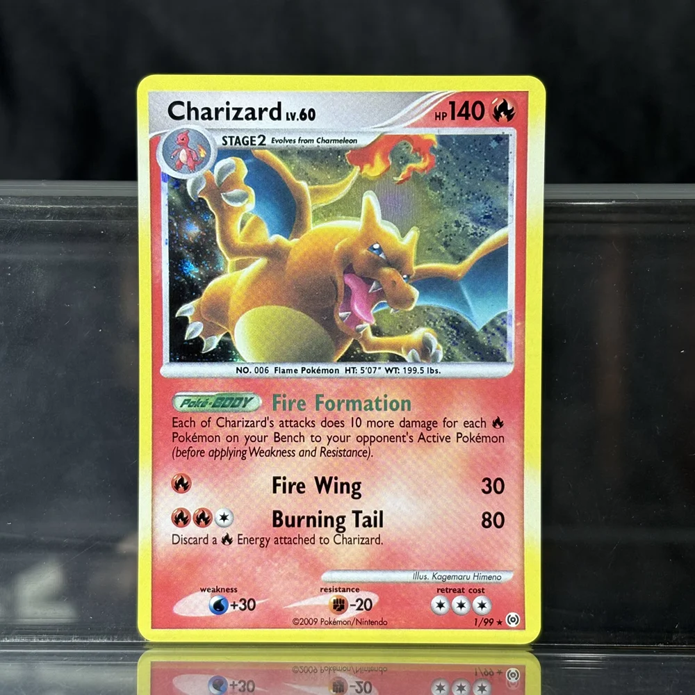 Holographic Charizard Battle Card Collection - Rare Sword & Shield & Scarlet & Violet Edition
