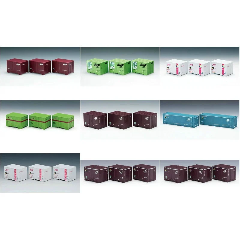 Contenitore Modello Treno Tomix Ho Tipo 1:87 Contenitore Multi-Numero Opzionale Flatbed Opzionale