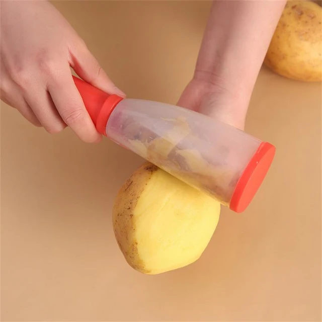 Storage Storage Peeler Household Vegetable And Fruit Peeler With Storage  Cylinder Peeler Potato Cucumber Peeler - Fruit & Vegetable Tools -  AliExpress