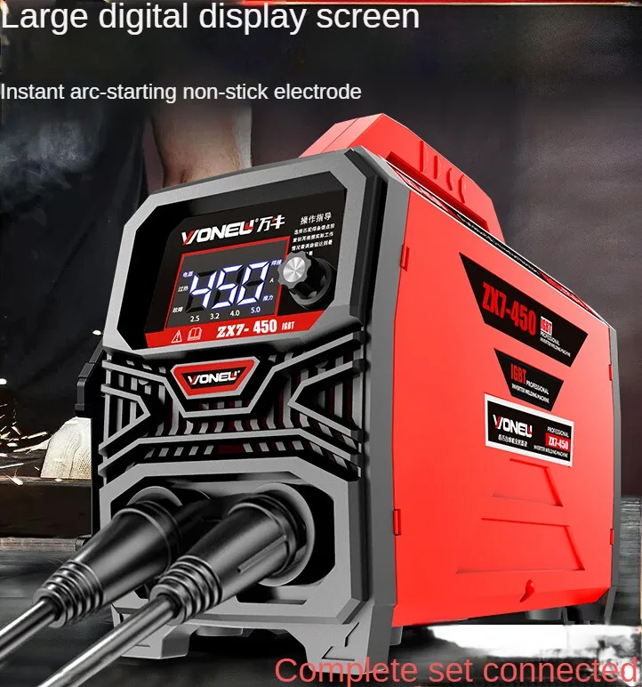 Professional Grade Arc Welder with Copper Core for 220V/380V Voltage Input-Portable and Compact