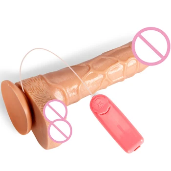 Silicone Dildo Vibrator Erotic Sextoys Realistic Huge Penis Strong Suction Cup Dick Vibrators for Women Vibrating Adult Products 6