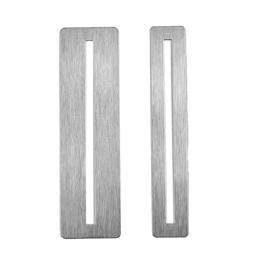 2Pcs Edelstahl Griffbrett Schutz Fret Schutz Werkzeug Für Gitarre Und Bass Gitarrenbauer Bund Einreichung Und Polieren – Detail 3