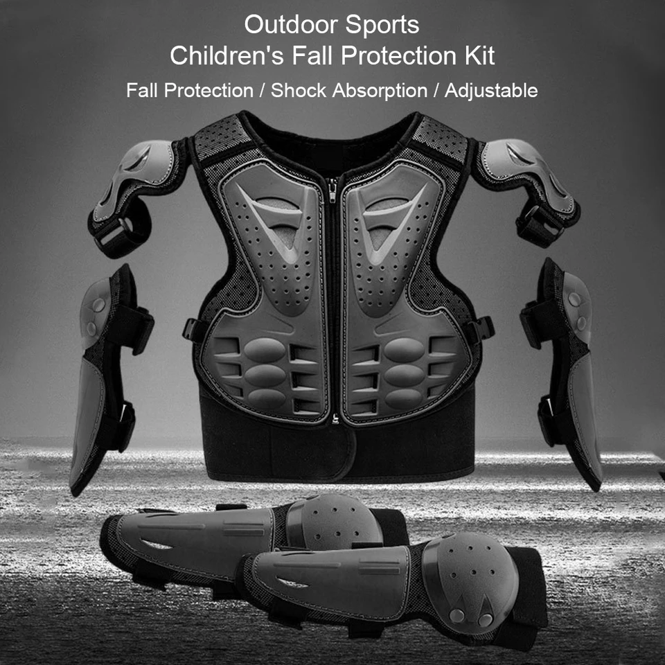 Protecciones Motocross Niño Equipo De Protecciu00f3n Para