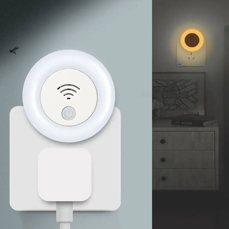 Insect Repellent Night Light Intelligent Frequency Conversion Ultrasonic for Baby