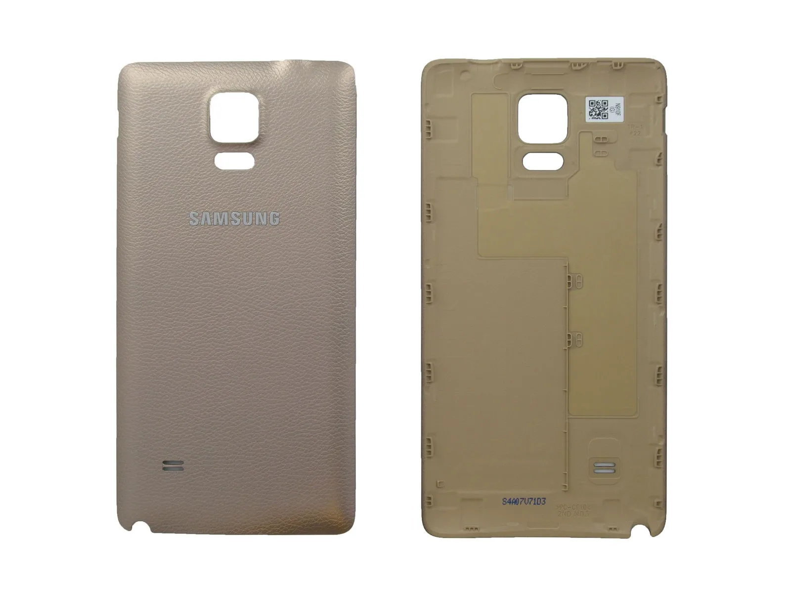 Cover Posteriore Compatibile Per Samsung Galaxy Note 4 Golden