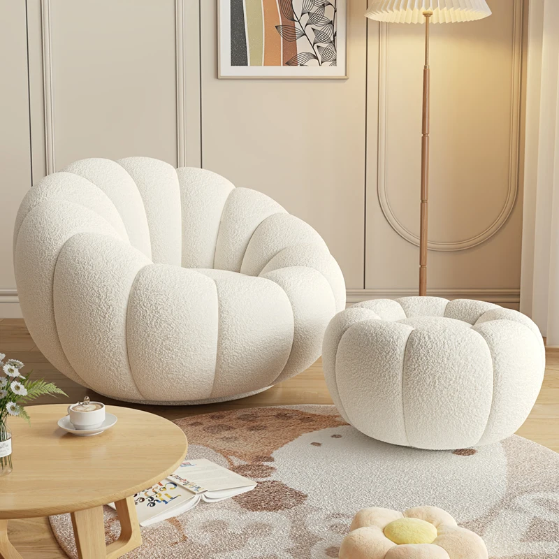 Lazy-sofa-single-double-pumpkin-sofa-chair-lamb-fleece-sofa-balcony ...