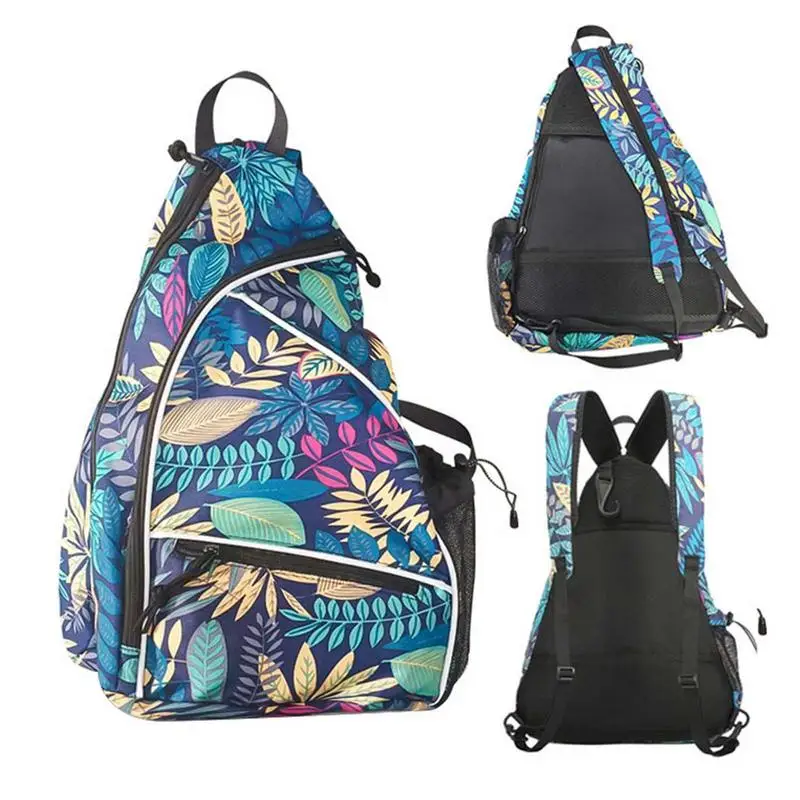 

Sports Pickleball Bag Men's And Women's Pickleball Backpack One Shoulder Adult Tennis Bag With Fence Hook Travel For Boys And
