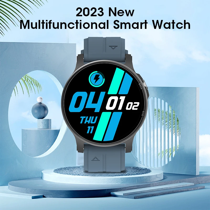 

2023 New 1.39 Inch HD Round Screen Bluetooth5.1 Call Smart Watch Supports Voice Assistant 150 Sport Fashion Smart Watch Bracelet