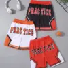 1/3 Pcs Children's Quick-drying Exercise 5 Pants Boys Basketball Football Running Comprehensive Training Handsome Casual Shorts 5