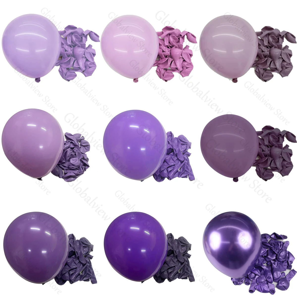 Lavender Latex Balloons 12-inch 72 Pack - Party Decorations For Birthdays & Events
